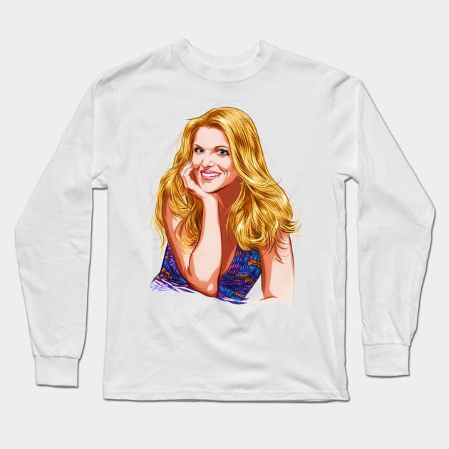 Trisha Yearwood - An illustration by Paul Cemmick Long Sleeve T-Shirt by PLAYDIGITAL2020